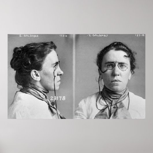Emma Goldman - anarchist, 1911 Poster (Voorkant)