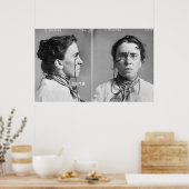Emma Goldman - anarchist, 1911 Poster (Keuken)