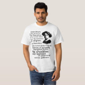 Emma Goldman citaat T-shirt (Voorkant volledig)