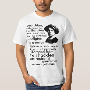 Emma Goldman citaat T-shirt