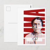 EMMA Goldman, feministische anarchistische vrouwen Briefkaart (Voorkant / Achterkant)