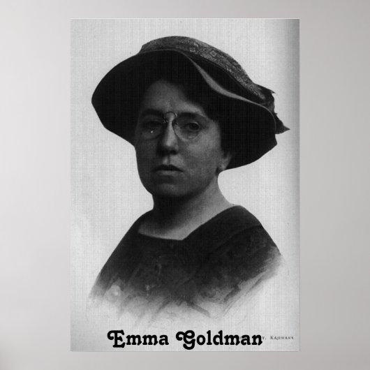 Emma Goldman poster (Voorkant)