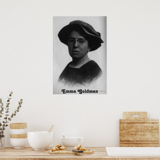 Emma Goldman poster (Keuken)