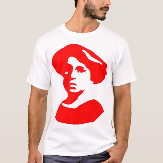 Emma Goldman w. quote T-shirt (Voorkant)