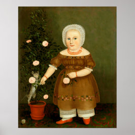 Emma Homan door John Bradley ~ c.1844 Poster