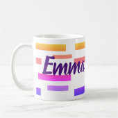Emma Jouw naam Coffee Tea Mok Cup (Links)