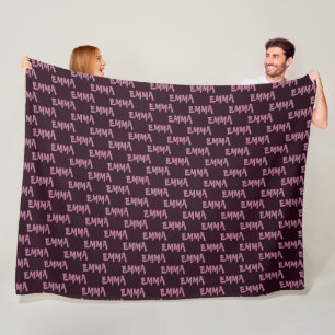 EMMA, Jouw naam Fleece Blanket Deken