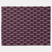 EMMA, Jouw naam Fleece Blanket Deken (Voorkant (Horizontaal))