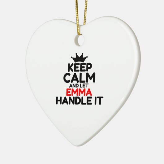 EMMA KERAMISCH ORNAMENT (Links)