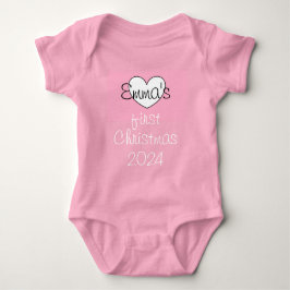 #Emma Kerstmis onsie/baby-carrosseriepak Romper