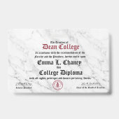 Emma L. Chaney Badge (Voorzijde)