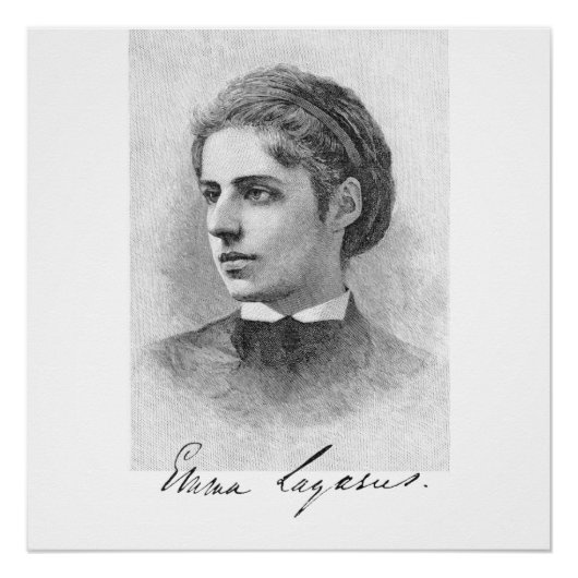 Emma Lazarus Perfect Poster (Voorkant)