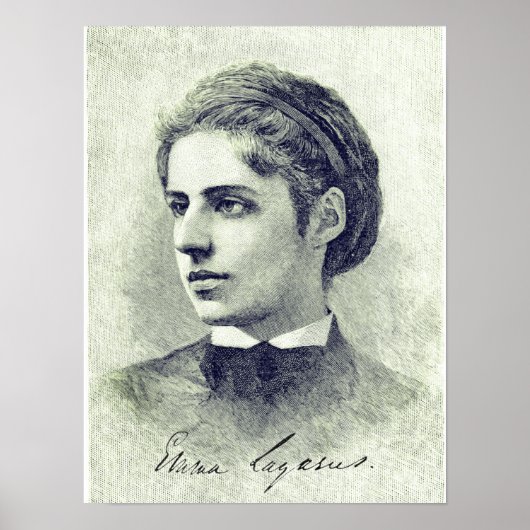 Emma Lazarus Poster (Voorkant)
