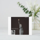 Emma Lazarus & Standbeeld van de Vrijheid Cadeaus Briefkaart (Staand voorkant)