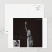 Emma Lazarus & Standbeeld van de Vrijheid Cadeaus Briefkaart (Voorkant / Achterkant)