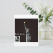 Emma Lazarus & Standbeeld van de Vrijheid Cadeaus Briefkaart (Staand voorkant)