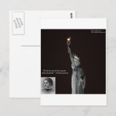 Emma Lazarus & Standbeeld van de Vrijheid Cadeaus Briefkaart (Voorkant / Achterkant)
