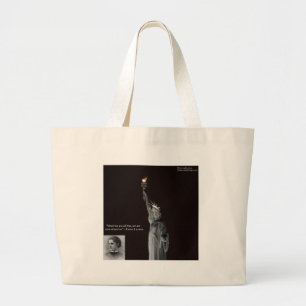 Emma Lazarus & Standbeeld van de Vrijheid Cadeaus Grote Tote Bag