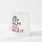 EMMA MATGLAS KOFFIEMOK (Voorkant links)