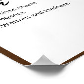 Emma, Meisje Gepersonaliseerde Naam Definitie Poster (Hoek)