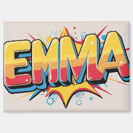Emma met een explosie magneet