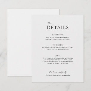 EMMA Minimalist Dove Grey Details Enclosure Kaart