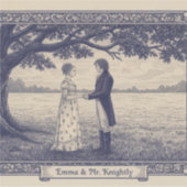 Emma & Mr. Knightley Sticker (Voorkant)