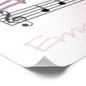 Emma Musical Name Nursery Room Poster (Hoek)