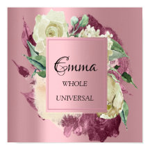 Emma Naam Betekenis Marsala Rozen Bruidsdouche