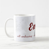 {EMMA} Naam Betekenis Mok (Links)