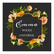 Emma naam betekenis Royal Roses Frame Cadeau