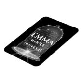 Emma naam betekent bruidsverjaardag Afstuderen Magneet (Linkerzijde)