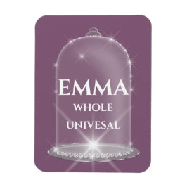 Emma naam betekent nieuwe baby meisje Paarse Magneet