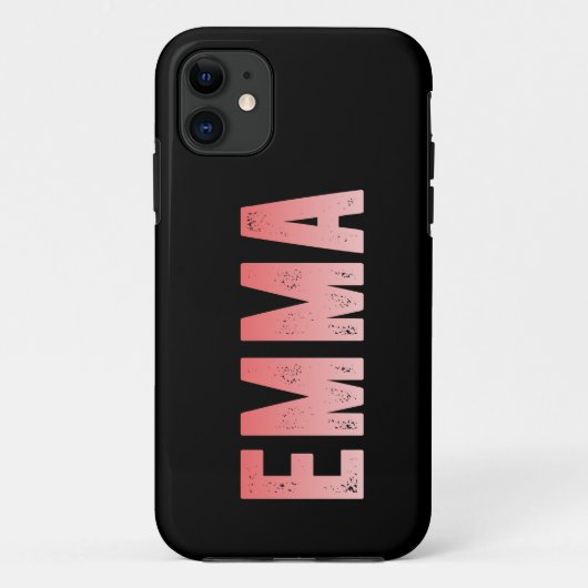 Emma-naam Case-Mate iPhone Case (Achterkant)