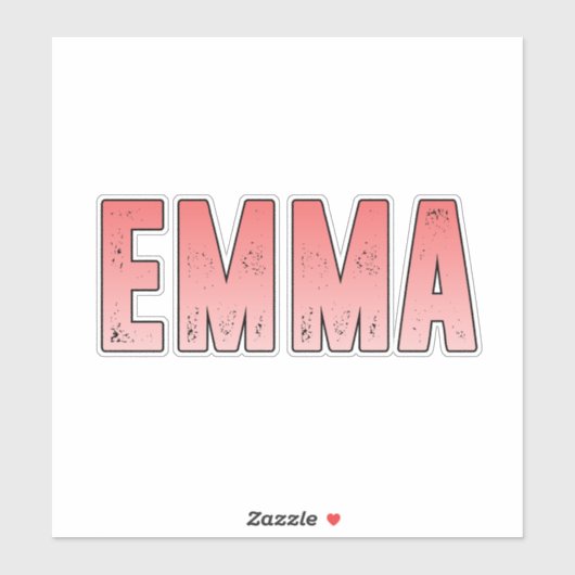 Emma-naam Sticker (Vel)