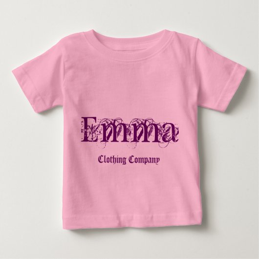 Emma Name Clothing Company Baby Shirten (Voorkant)