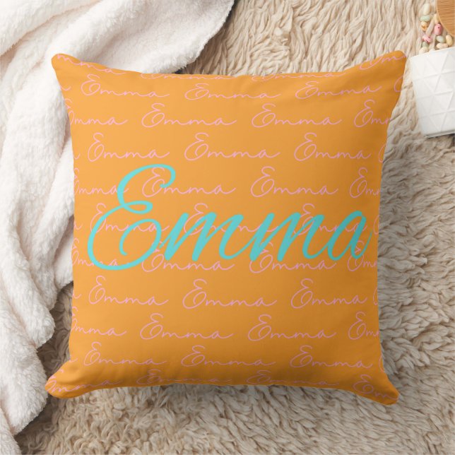 Emma Name Design Pattern Kussen (Deken)