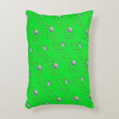 Emma Name Logos with Butterflies Accent Kussen (Voorkant(Verticaal))