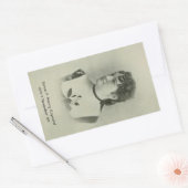 Emma P. Marcy Raymond Rechthoekige Sticker (Envelop)