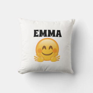 Emma- Persoonlijke Emoji Worpkussen Kussen