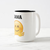 Emma-persoonlijke mok voor emoji-koffie (Voorkant rechts)