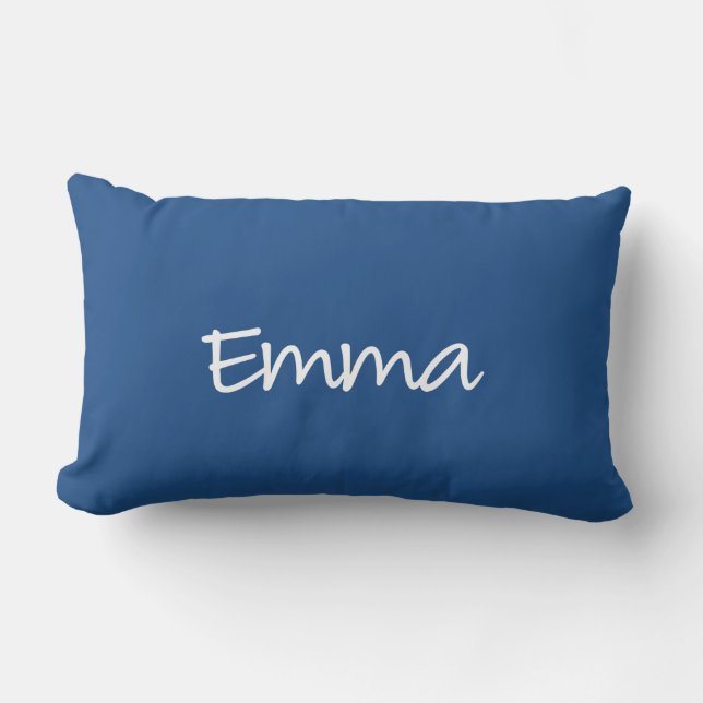 Emma Pillow - modern script Kussen (Voorkant)