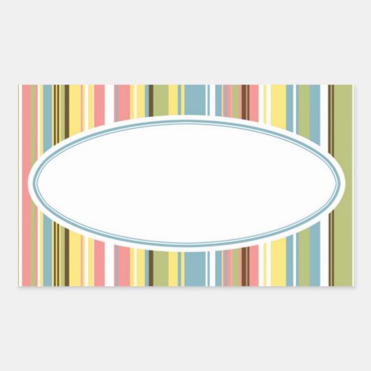 Emma Rechthoekige Sticker (Voorkant)