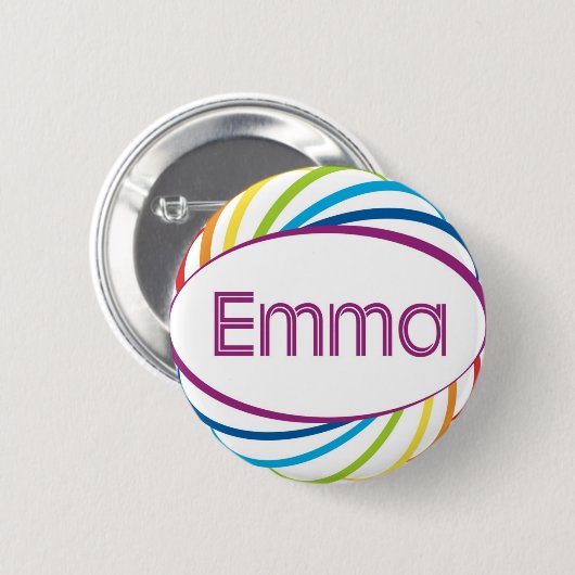 Emma Ronde Button 5,7 Cm (Voorkant /achterkant)