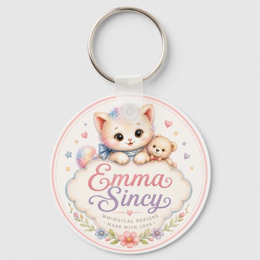 Emma Sincy Logo Sleutelhanger (Voorkant)