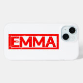 Emma Stempel Case-Mate iPhone Case (Achterkant (horizontaal))