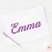 Emma sticker naam (Envelop)