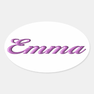 Emma sticker naam