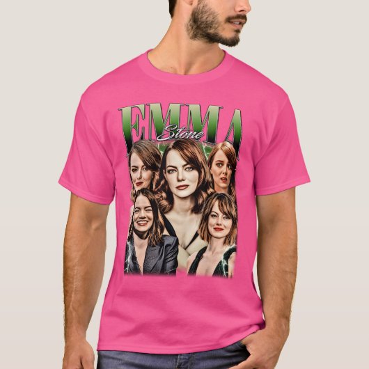 Emma Stone Bootleg  Tshirt (Voorkant)