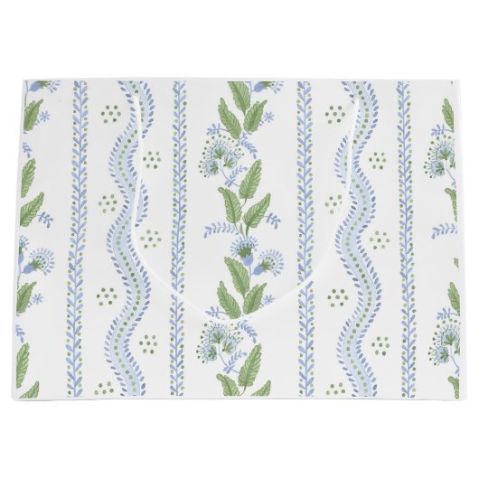 Emma Stripe Gift Bag Groot Cadeauzakje (Voorkant)